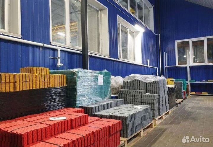 Модульная пвх плитка для склада