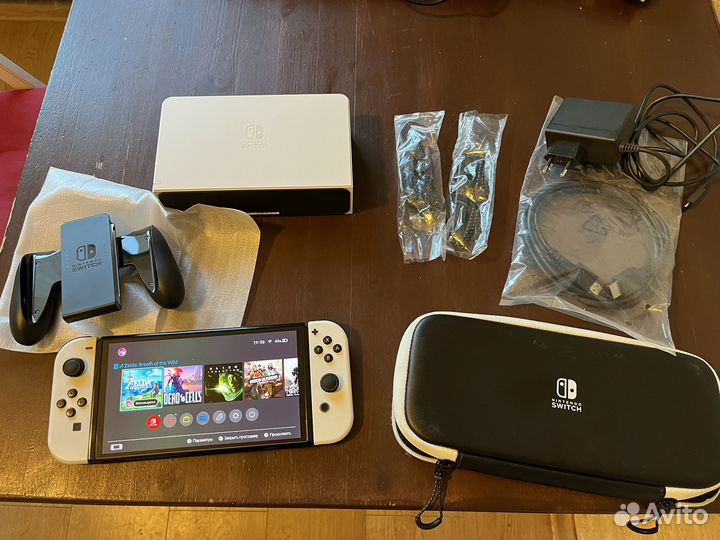 Nintendo Switch Oled 64gb + 128gb