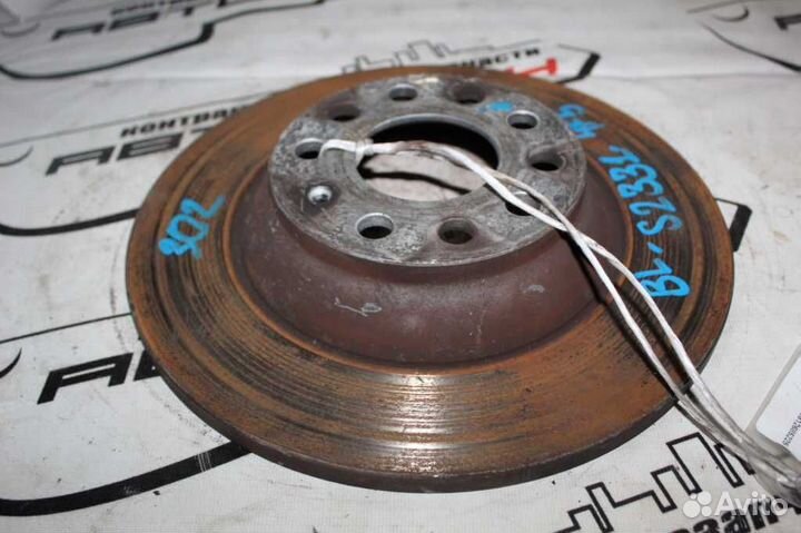 Диск тормозной audi A6 S6 4F2 4F5 4FH C6 B R L тол