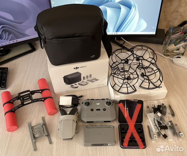 Dji mini 2 Fly More Combo + допы