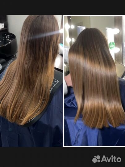 Кератин, ботокс, холодное восстоновление волос