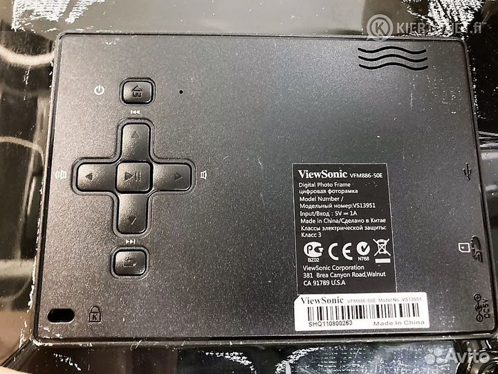 Цифровая фоторамка viewsonic vfm886-50