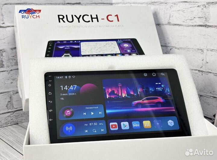 Магнитола 10 дюймов 6/128 8 ядер