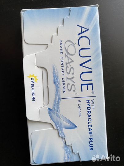 Линзы контактные acuvue oasys двухнедельные