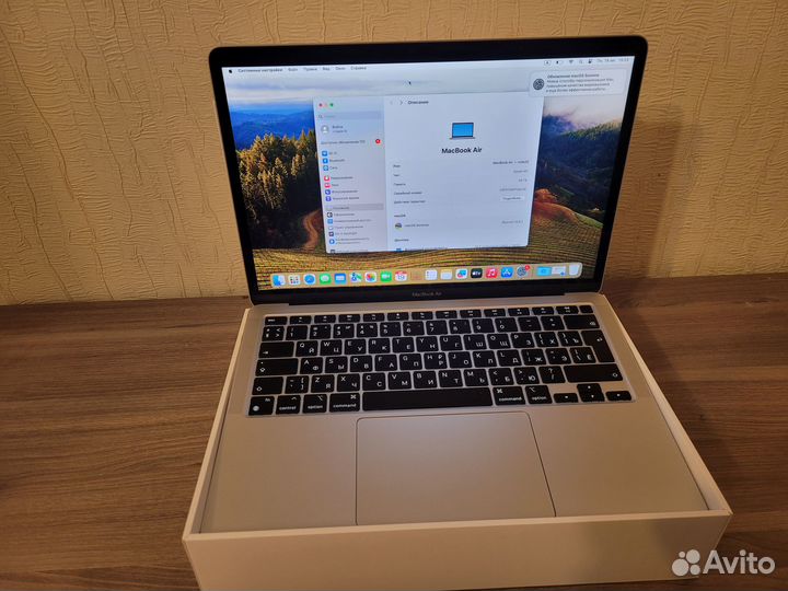 Macbook air m1 16 256