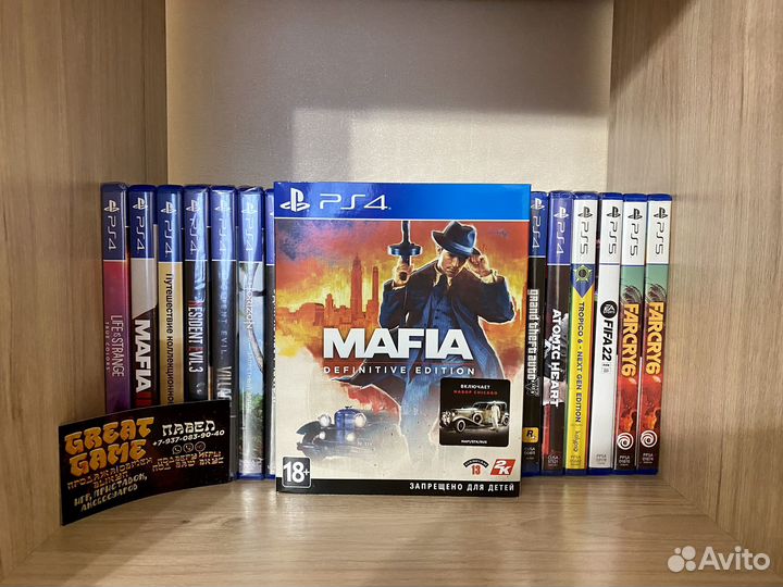 Игры PS4: Mafia: Definitive Edition/Mafia Remake