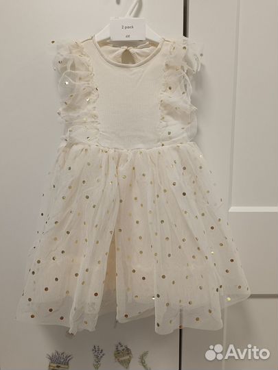Платье hm 92, 98 новое