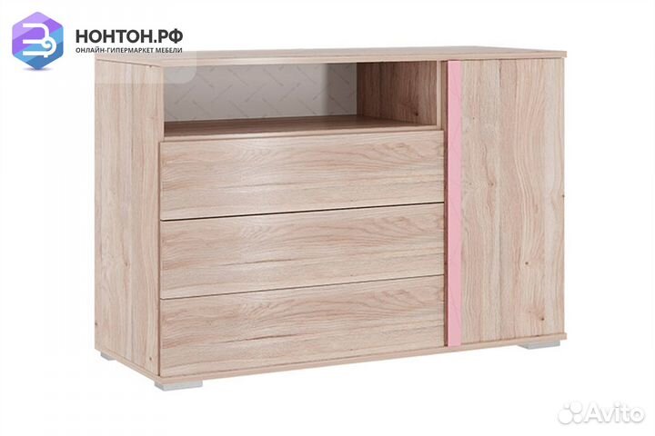 Комод Лайк 26.01 дуб мария / роуз