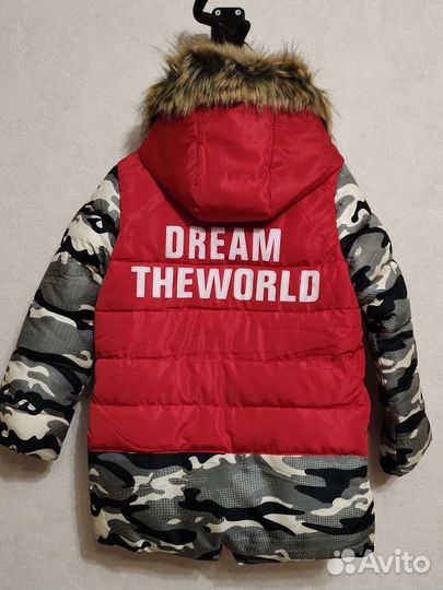 Куртка детская. Зима. Р.116