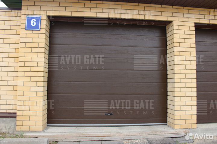 Секционные ворота гаражные