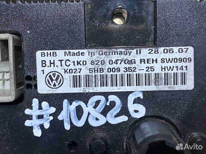 Блок управления печки/климат-контроля Volkswagen p
