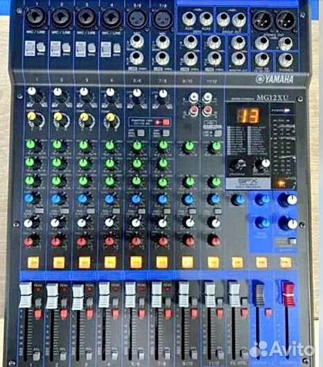 Микшерный пульт yamaha mg12xu в упаковке
