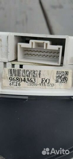 Chevrolet Lacetti щиток приборов АКПП