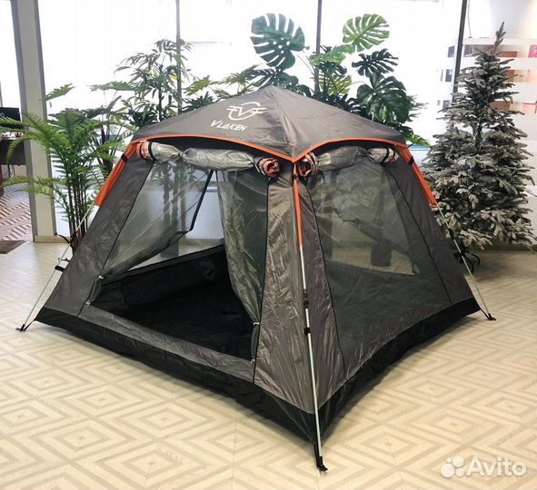 Палатка автоматическая туристическая 4 местная