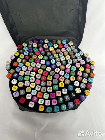 Маркеры для скетчинга 168 цветов