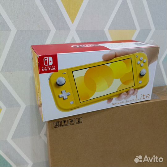 Nintendo switch lite прошитая с играми