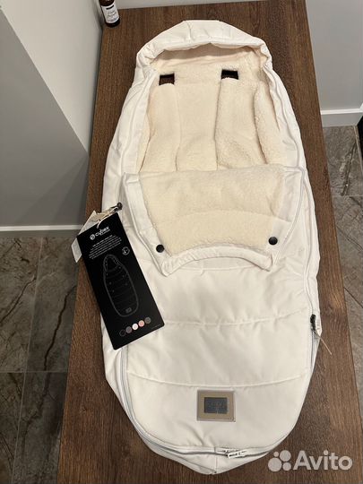 Конверт в коляску cybex priam Off White белый