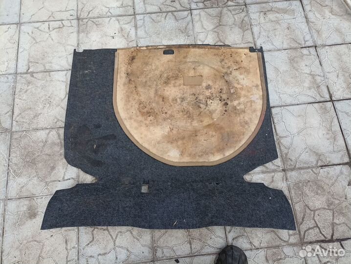 Ковролин багажника на Skoda Fabia 2007-2015