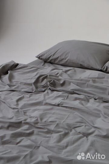 Постельное белье натуральное из вареного хлопка