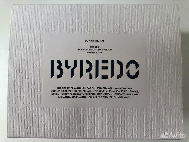 Byredo Bal d afrique. Парфюмерная вода