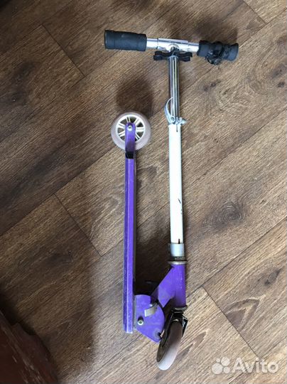 Самокат на детали