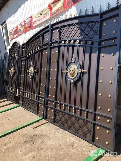 Кованые ворота