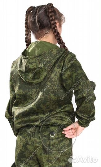 Детский камуфляжный костюм 