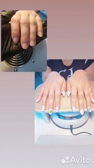 Модель на наращивание ногтей