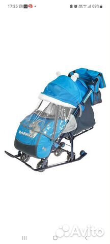 Санки коляска ника