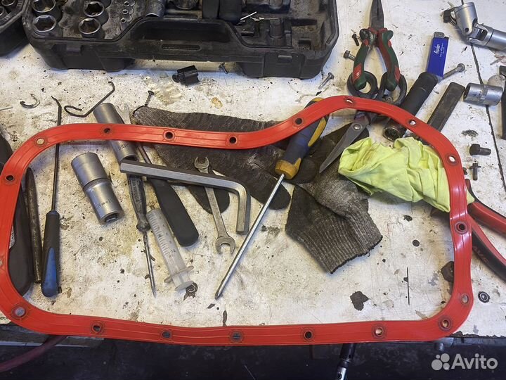 Прокладка поддон ваз 2101-07, нива 2121