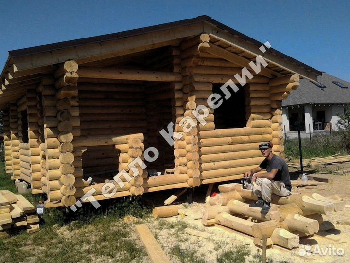 Сруб дома Компакт