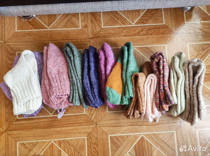 Носки женские вязаные