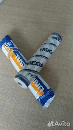 Бумага для факса 210 мм в упаковке, есть безнал