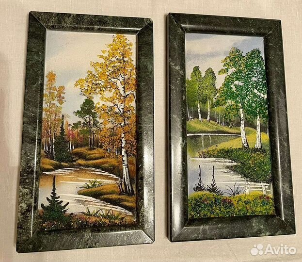 Картины алмазная мозаика на мраморе