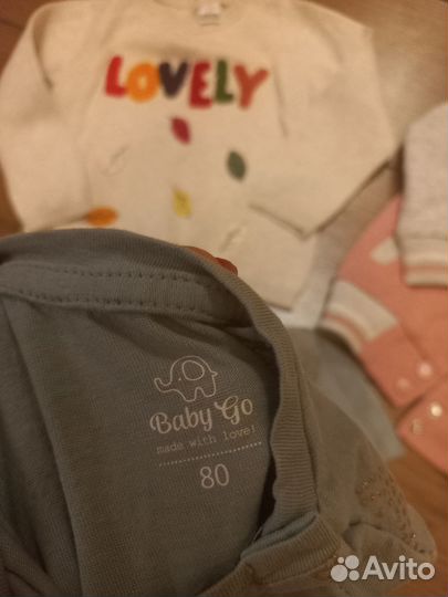 Пакет фирменных вещей на девочку