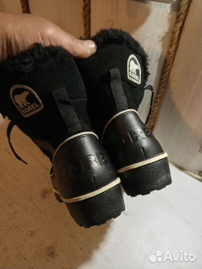 Ботинки Sorel лягушки зимние 40р