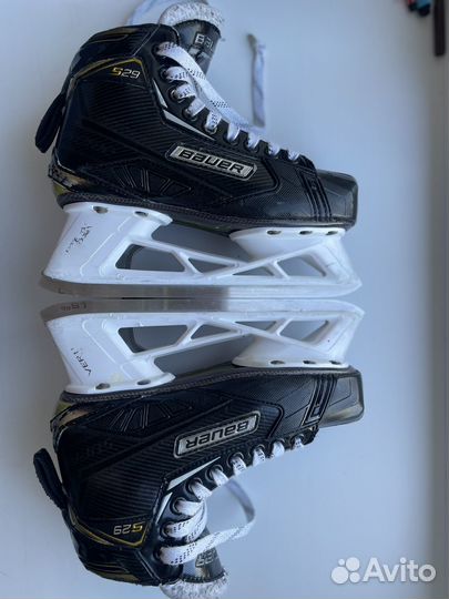 Коньки хоккейные вратаря детские