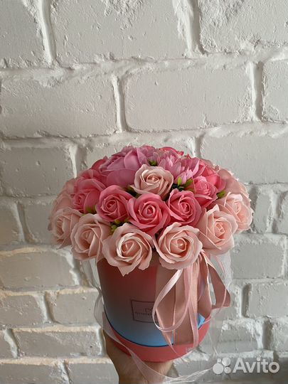 Букеты из мыльных цветов