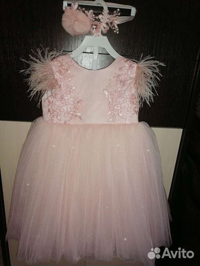Платье для девочки 80