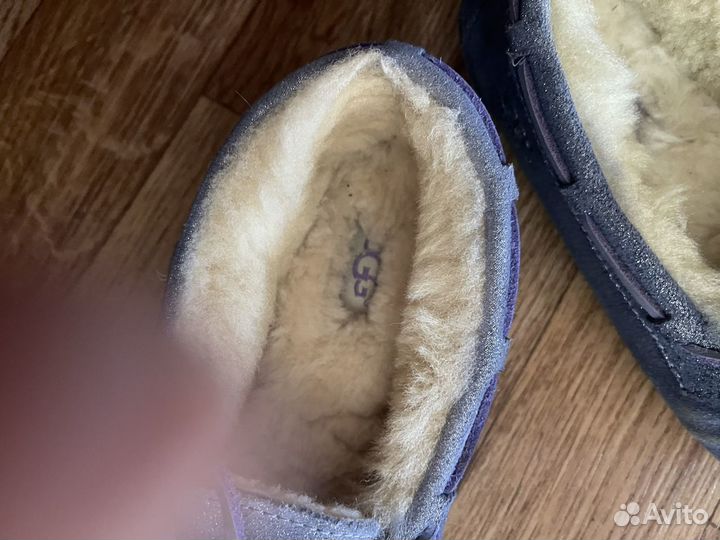 Мокасины с мехом