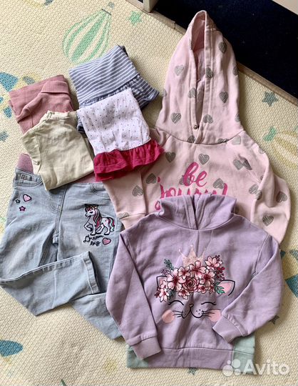 Вещи пакетом на девочку 92