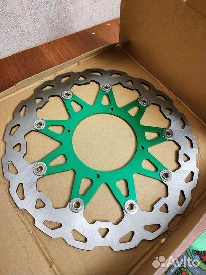 320 мм Тормозной диск для Kawasaki KX125 KX250 KX4
