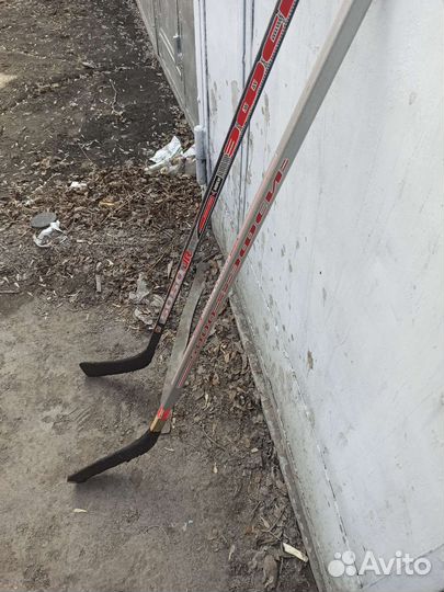 Клюшка хоккейная (чёрная для левши)