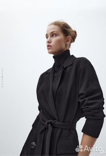 Massimo dutti тренч новый M