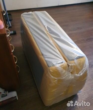 Диван аккордеон с полками Домо