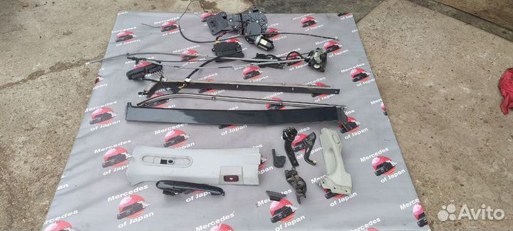 Комплект левой сдвижной электродвери w639 Mercedes