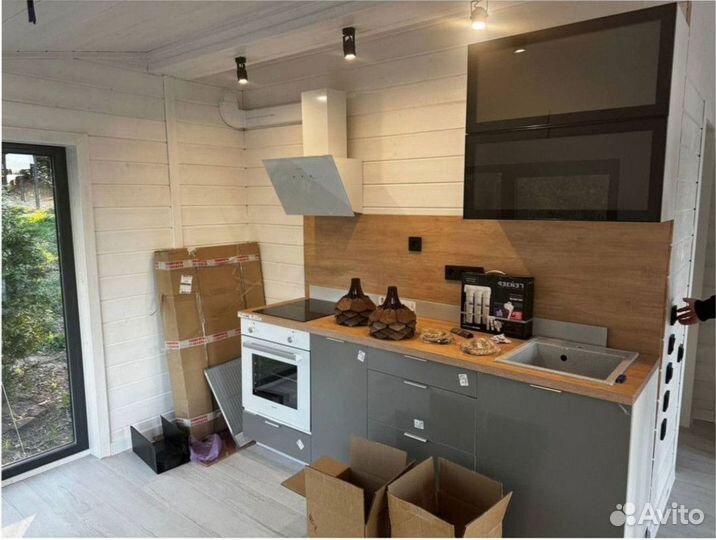 Теплый каркасный дом на дачу, зимний 110 м кв Артикул бо-2665