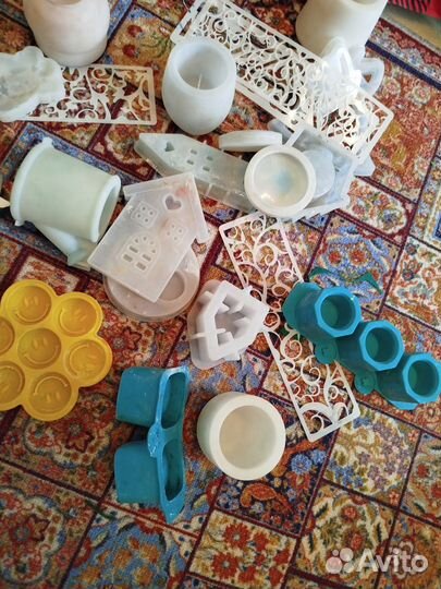 Молды для гипса и смолы