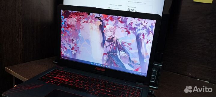Игровой ноутбук asus
