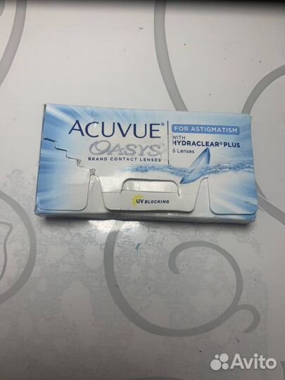 Контактные линзы -2,50 Oasys for Astigmatism